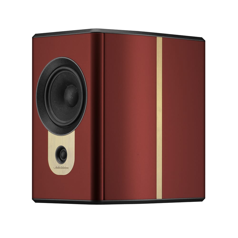 Audiosolutions figaro bl2 maroon red regalove reproduktory