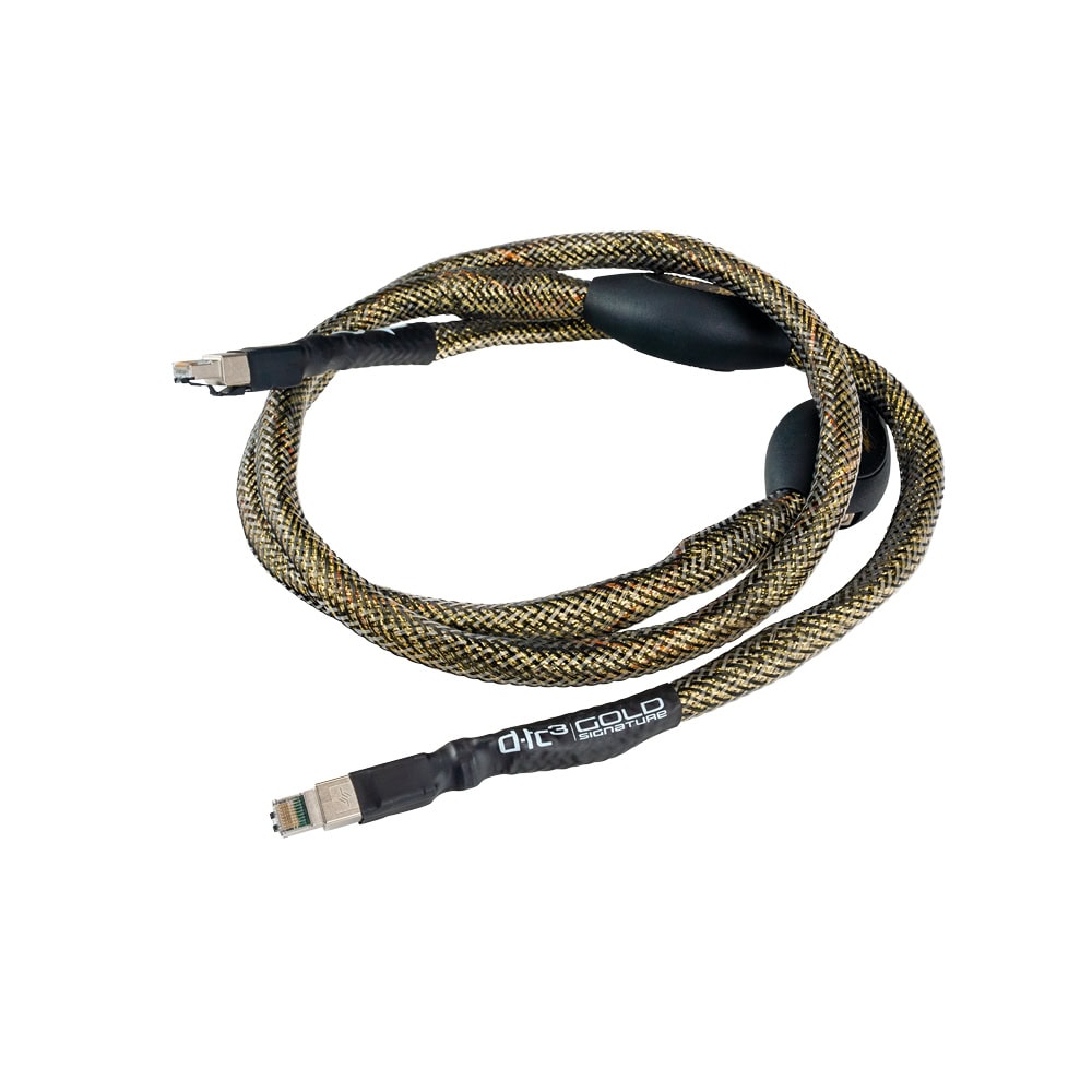 Ansuz digitalz lan d tc3 gold signature rj45 sietovy kabel